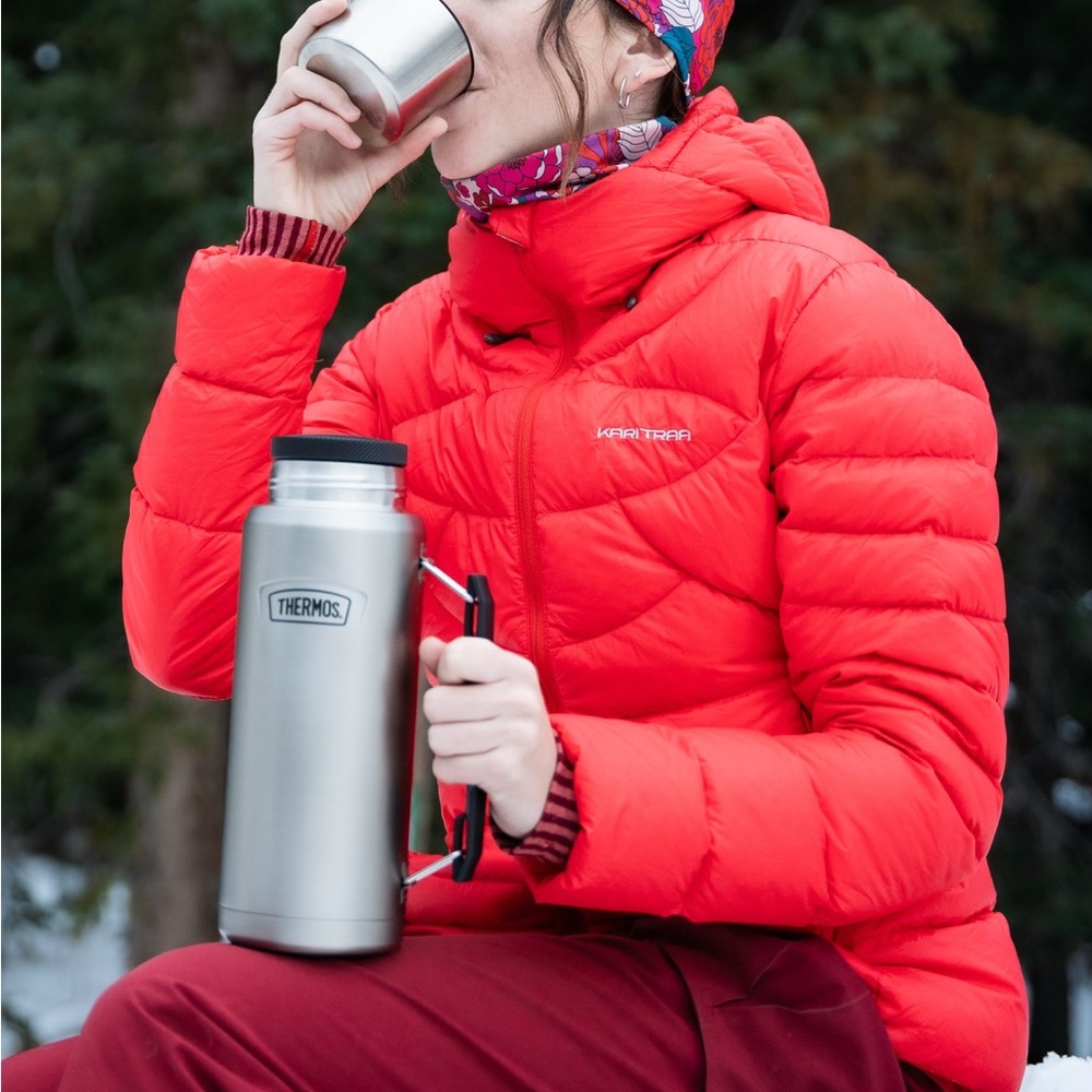 Kari Traa Red Puffer Jacket